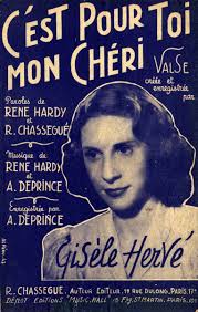 Partition C'est pour toi mon Chéri