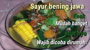 Daun katuk•wortel•labusiam•jagung manis•kencur (yang agak besar ukurannya). Cara Membuat Sayur Bening Jawa Sederhana Resep Masakan Sehari Hari Youtube