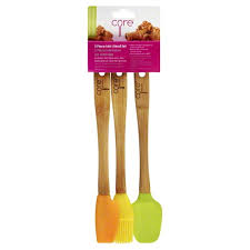 5 out of 5 stars with 1 ratings. Core Kitchen 3 Piece Mini Utensil Set Spreader Basting Brush Spatula 8 5 Inches Long Walmart Com Walmart Com