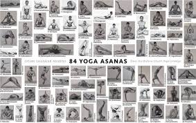 Poster Gouri Shankar Mukerji 84 Yoga Asanas From The Bishnu Ghosh Yoga Lineage Yoga Asanas Asana Hatha Yoga Sequence