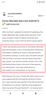 There are two ways to do this. Galaxy Wearable App Incompatible With Android 10 Until One Ui 2 0 Arrives