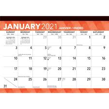 Large Print 2021 Desk Pad Calendar By Browntrout Calendar Club