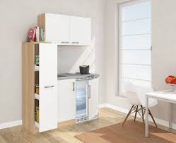 Respekta Mini Kuche Singlekuche 130 Cm Inkl Oberschrank Eiche Sagerau Nachbildung Front Weiss Mk 130 Eswos Amazon De Kuche Haushalt