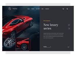 Car Purchase Web Layout Design Website Design Layout Web App Design