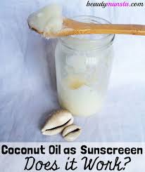 Coconut Oil For Sunscreen Use How It Works Diy Recipe Beautymunsta Free Natural Beauty Hacks And More Coconut Oil Recipes Diy Food Recipes Coconut Oil Sunscreen