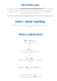1,261 likes · 70 talking about this · 383 were here. Speisekarte Kucheraposs Gourmet Restaurant In Darscheid Deutschlandgourmet