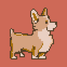 Cute Pixelated Corgi #19 - PIXELATED CORGIS | OpenSea