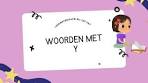 Woorden lezen met y - YouTube
