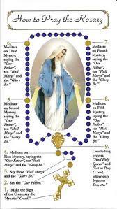Say ten hail marys while meditating on the mystery 8. How To Pray The Rosary Pamphlet 14 4902 Tonini Church Supply