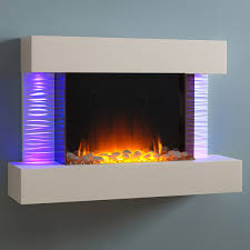 These easy to install electric fireplace wall units are safe, smoke free, but still give the allure of a real fireplace. Flamerite Luma 900 Wall Mounted Electric Fireplace Flames Co Uk