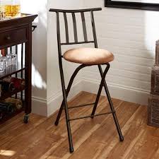 Mainstays Slat Back Folding Barstool Bronze 35 Walmart Com Bar Stools Counter Height Bar Stools Folding Bar Stools