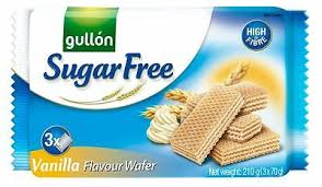 Gullon Sugar Free Vanilla Flavour Wafer Biscuits High Fibre 210g Ebay