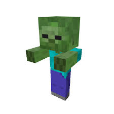 Papercraft Baby Zombie Baby Zombie Minecraft Stickers Zombie