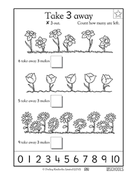 Also learn the facts to easily understand math glossary with fun math worksheet online at splashlearn. Taking 3 Away Kindergarten Math Worksheet Greatschools