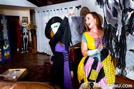 The Halloween Pranksters featuring Sophia Locke Evie Christian