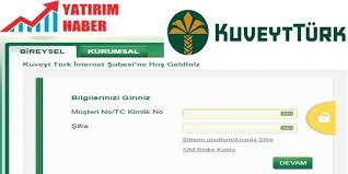 Kuveyt Turk Internet Bankaciligi Sifre Alma Mobil Sube Internet Almanca Turkler