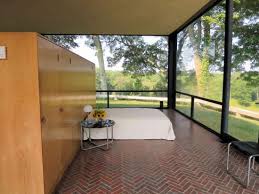 It has been called his signature work. The Glass House Bathroom Bild Von The Philip Johnson Glass House New Canaan Tripadvisor
