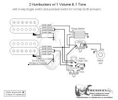 If you don't see what you're looking for, drop us an email and, more than likely, we'll be able to help. 2 Humbuckers 3 Way Toggle Switch 1 Volume 1 Tone Coil Tap Series Parallel Toggle Switch Parallel
