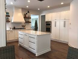Enhance the look with stainless steel countertops. How To Style Your Kitchen Matching Your Countertops Cabinets And Flooring Painterati