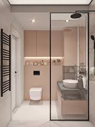 In a west village powder room by designer ashley darryl, a towel bar is. Best Small Bathroom Ideas Photo Gallery Pinterest On A Budget Bathroom Smallbathroom Bathro Bathroom Design Small Bathroom Interior Design Bathroom Interior