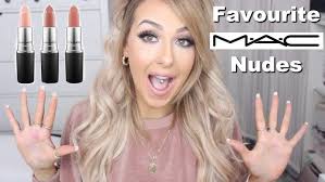 MY FAVOURITE NUDE MAC LIPSTICKS