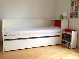 Ikea bett flaxa 90x200 weiß, mit lattenrost und bei bedarf auch mit der matratze. Ikea Flaxa With Headboard Storage And Trundle Bed Ikea Bett Bett Ideen Mobelideen