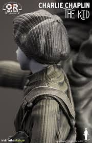 Charlie chaplin fathered geraldine chaplin. Charlie Chaplin Statue Old Rare The Kid 25 Cm Sci Fi Corner