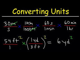 Converting Units With Conversion Factors
