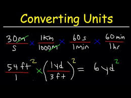 Converting Units With Conversion Factors Youtube