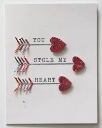 Cute cards need not be complicated. Handmade Valentine S Day Cards