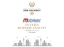 Intern Business Analyst Mobisec Pvt Ltd In 2020 Business Analyst Business Analyst