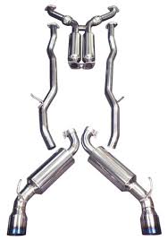 Injen 06 09 Eclipse 3 8l V6 76mm Cat Back Exhaust W Tit Ses1873tt