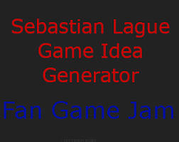 In goodfellow's original paper for generative adversarial networks, the idea of the entire paper could be. Sebastian Lague Game Idea Generator Fan Game Jam Itch Io