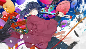 Share the best gifs now >>>. Hd Wallpaper Anime Demon Slayer Kimetsu No Yaiba Black Hair Blue Eyes Wallpaper Flare