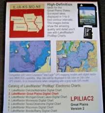 Details About Lowrance Great Plains Charts Lakemaster Promap Lpiliac2 V2 Endura Eagle Mmc Sd
