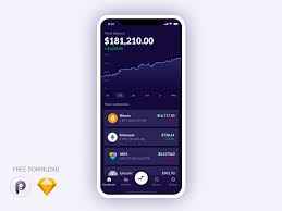 Secure & easy to use crypto & bitcoin wallet with 100+ digital assets & counting. Cryptowallet App Free Template