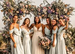 A Romantic Spanish Isles Wedding With A Modern Vibe Spanish Style Weddings Wedding Flower Trends Royal Wedding Dress