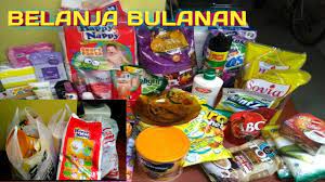 Untuk makanan belinya spontan di tempat. Belanja Bulanan Kegiatan Emak Emak Belanja Kebutuhan Rumah Tangga Youtube