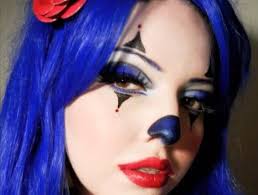 creepy clown makeup ideas for