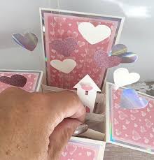 The card can be made in three styles with one being fun, another being brassy, and the last is a new year invitation. How To Make A Pop Up Box Card Create Craft Blog Pop Up Box Cards Box Cards Tutorial Create And Craft