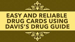 What's in it for them? Easy To Make Drug Cards Using Davis S Drug Guide Youtube