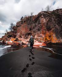 Maybe you would like to learn more about one of these? Black Beach Silver Bay Minnesota Minnesota Travel Minnesota Photography Outdoors Adventure