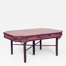 High to low 42″ round table with norfolk single pedestal Ben Davis American Rustic Adirondack Style Rectangular Dining Table