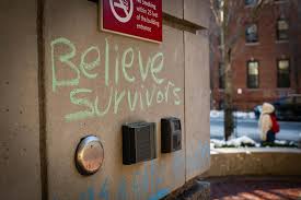 When accused wrongly, the usual first line of action is to be defensive; Students Protest University S Handling Of Sexual Assault Cases Bu Today Boston University