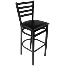 Bfm Seating 2160bblv Sb Lima Sand Black Steel Bar Height Chair With 2 Black Vinyl Seat Bar Height Chairs Black Bar Stools Steel Bar