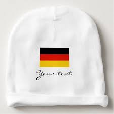 Germany Flag Baby Beanie Hat For German Boy Girl Zazzle Com Baby Beanie Hats German Boy Germany Flag