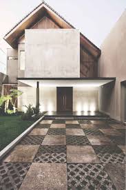 Project Katjapiring House Image 1 Location Bandung Indonesia Site Area 670 M2 Building Area 550 M2 Desi Facade House Facade Design Facade Architecture