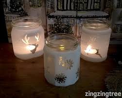 Find here online price details of companies selling decorative candle jar. Easy Diy Frosted Glass Jam Jar Luminaries