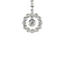 Image of Art Deco Necklace wedding diamond necklace