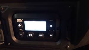 Yamaha Wolverine X4 Ssv Stereo Installed Youtube